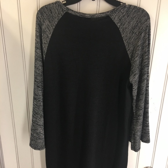Gap Black and charcoal baseball style dress - Picture 3 of 7